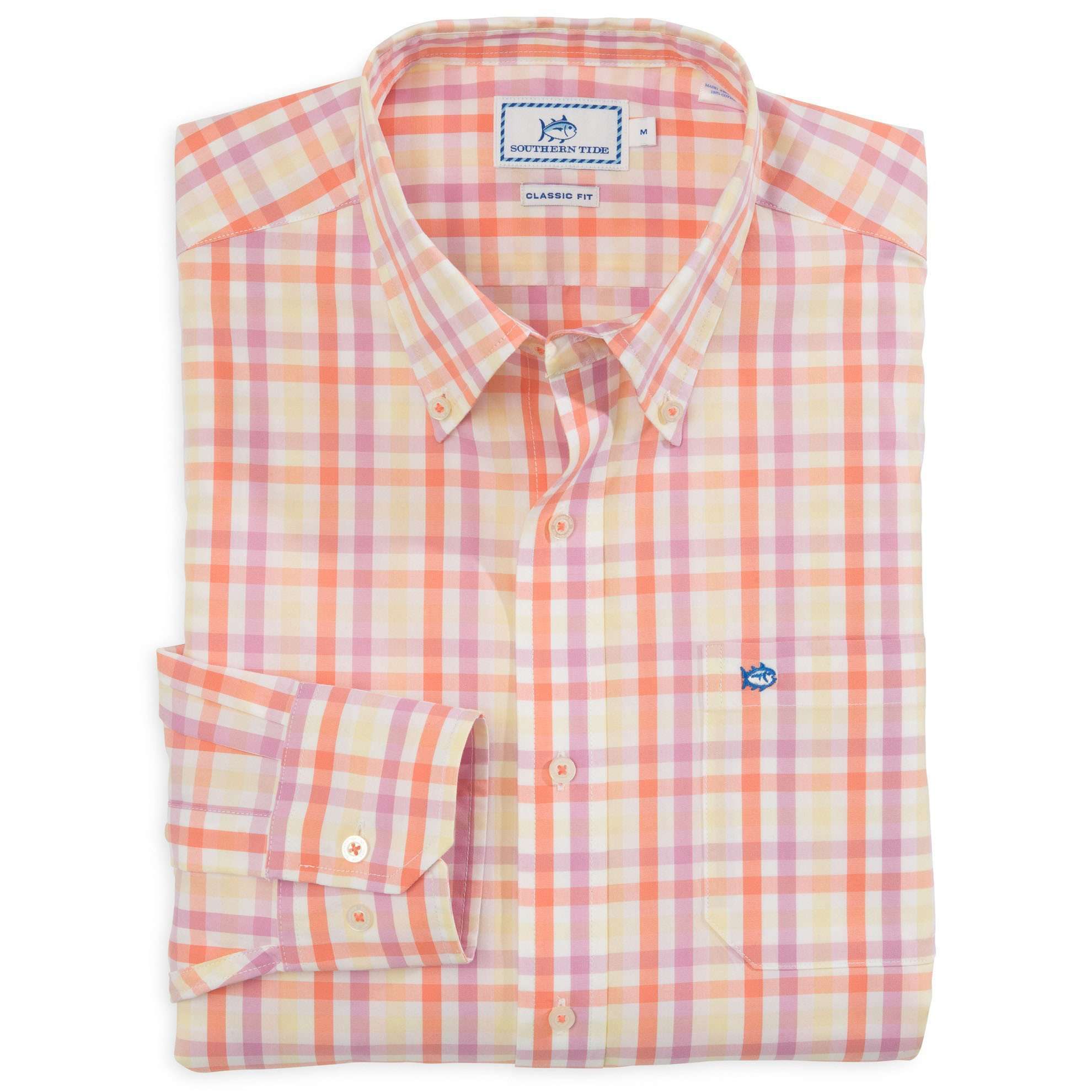 Royall Avenue Check Sport Shirt in Nectar by Southern Tide - Country Club Prep