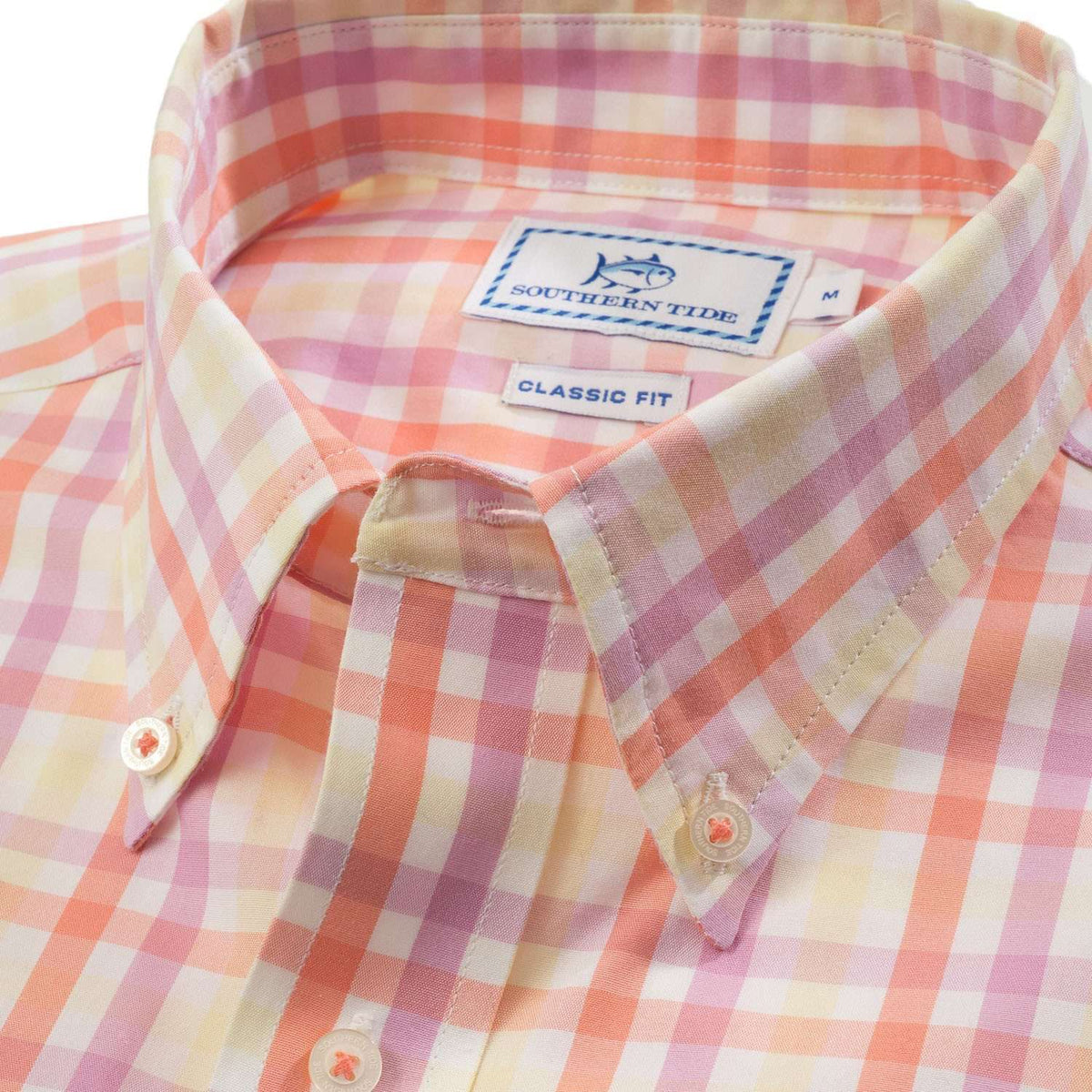 Royall Avenue Check Sport Shirt in Nectar by Southern Tide - Country Club Prep