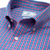 Savannah Check Sport Shirt in Dark Pink by Southern Tide - Country Club Prep