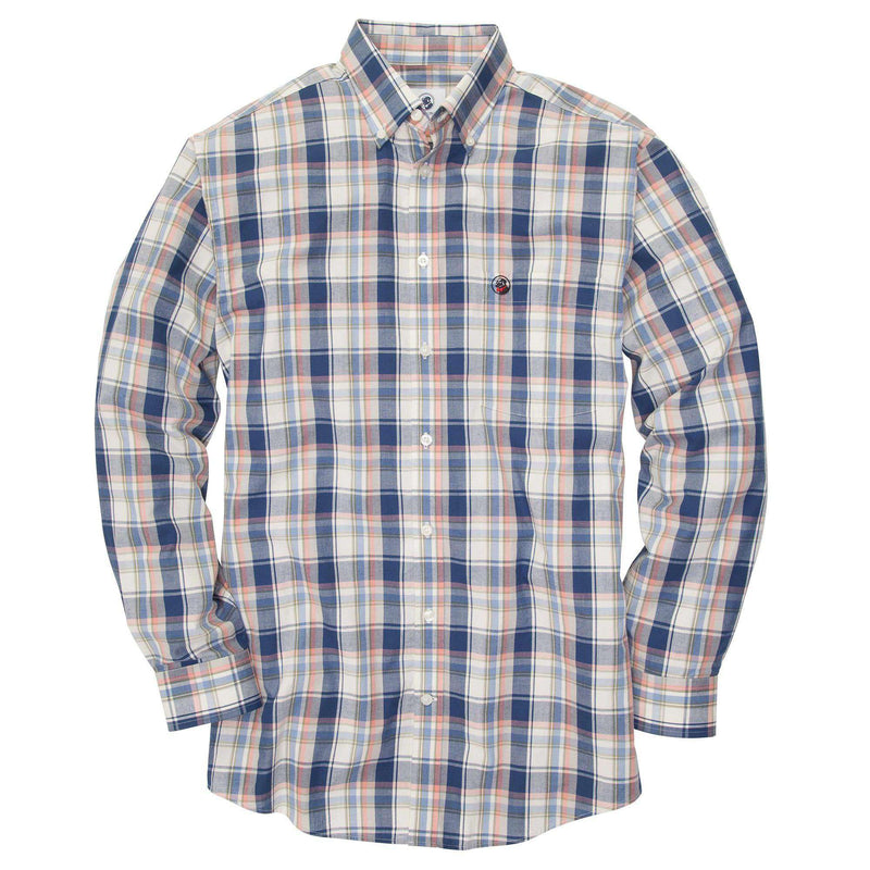 Southern Shirt in Washed Navy by Southern Proper - Country Club Prep