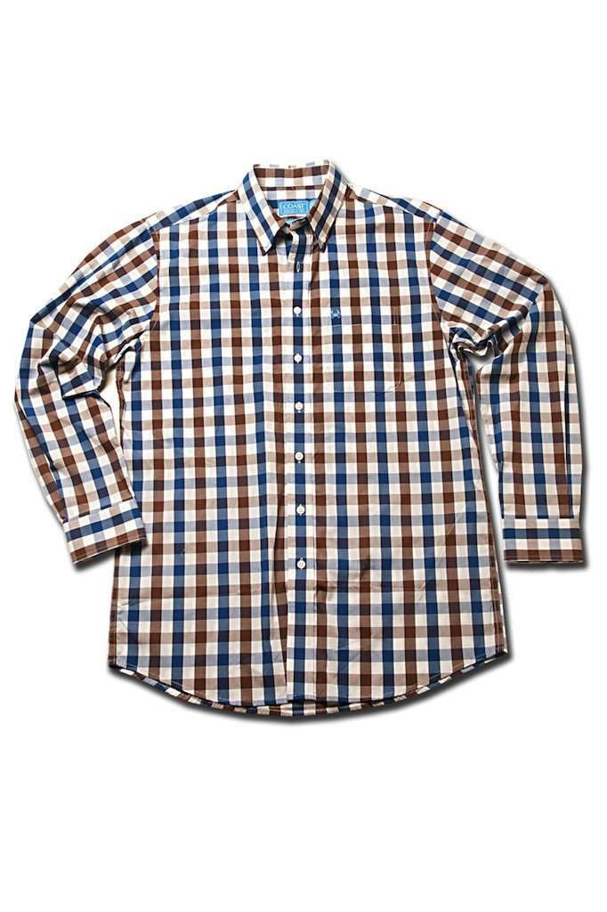 Sport Shirt in Gingham Monaco by Coast - Country Club Prep