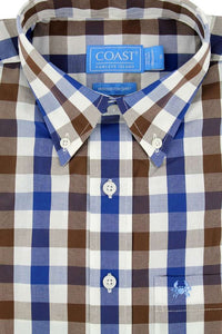 Sport Shirt in Gingham Monaco by Coast - Country Club Prep