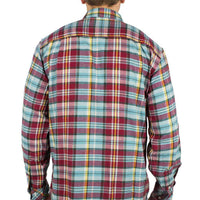 Sportsman Field Flannel Shirt in Red by Southern Proper - Country Club Prep