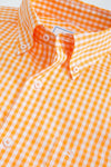 Team Colors Gingham Sport Shirt in Rocky Top Orange by Southern Tide - Country Club Prep
