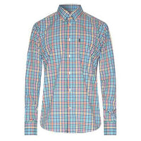 Terence Tailored Fit Button Down in Aqua by Barbour - Country Club Prep