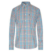 Terence Tailored Fit Button Down in Aqua by Barbour - Country Club Prep