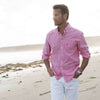 The Berner Button-Down in Samba Red by Johnnie-O - Country Club Prep