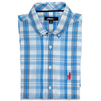 The Boyd Button-Down in Marina Blue by Johnnie-O - Country Club Prep