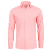 The "Captiva" Button Down in Bright Coral Gingham by Mizzen + Main - Country Club Prep