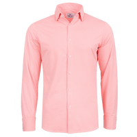 The "Captiva" Button Down in Bright Coral Gingham by Mizzen + Main - Country Club Prep