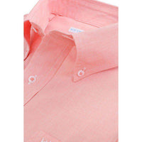 The Dockside End-on-End Sport Shirt in Hot Coral by Southern Tide - Country Club Prep