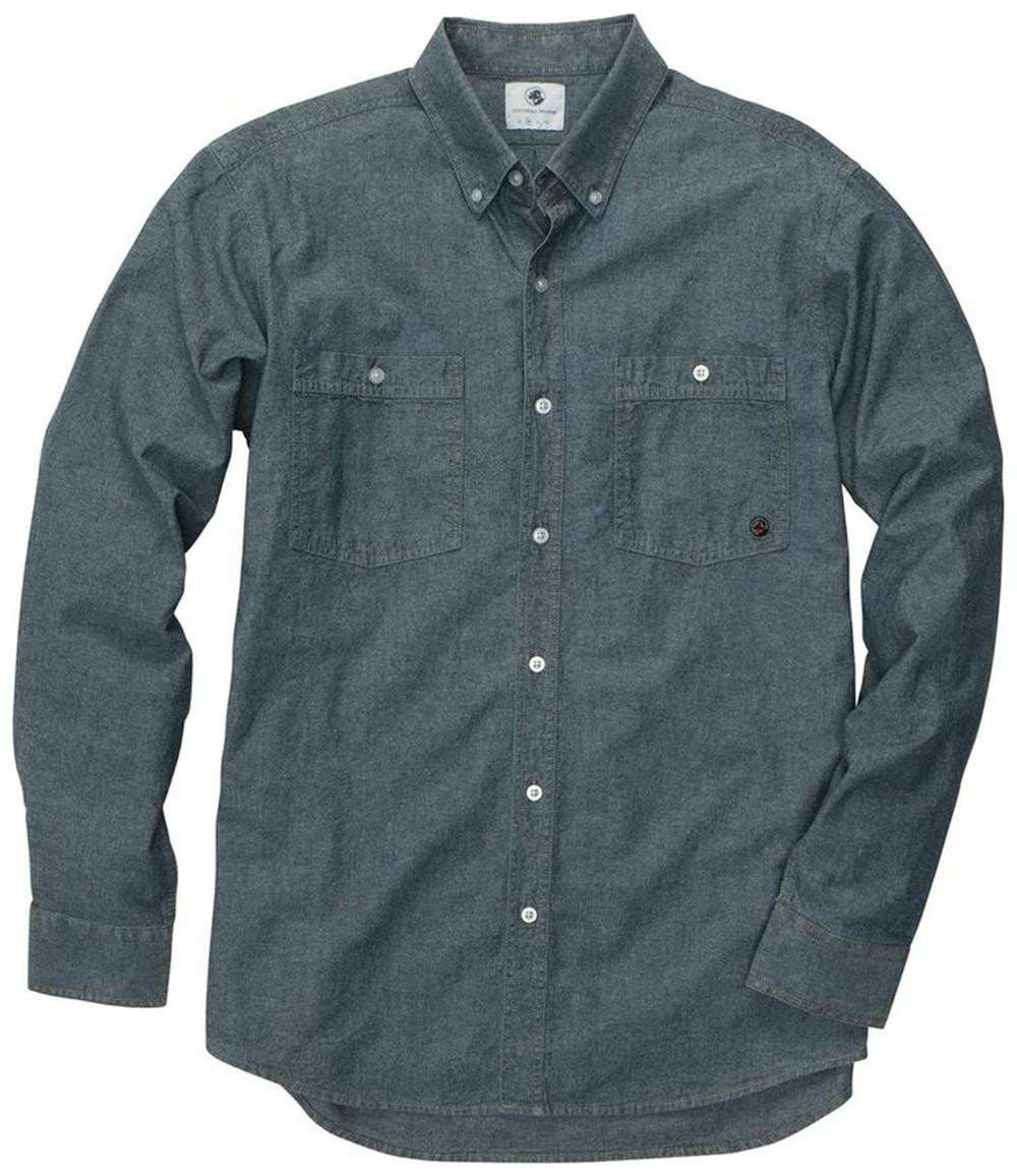 Southern Proper The Double Barrel Chambray Shirt – Country Club Prep