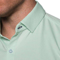 The Gingham Dress Shirt in Steinbeck Light Green by Mizzen+Main - Country Club Prep