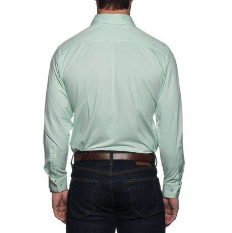 Mizzen and Main The Gingham Dress Shirt in Steinbeck Light Green – Country  Club Prep