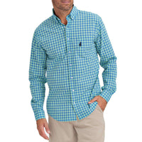 The Gulliver Button-Down in Blue by Johnnie-O - Country Club Prep