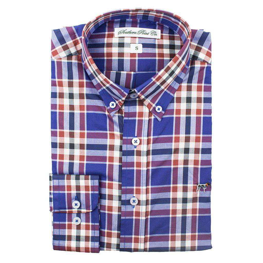 The Hadley Shirt in Creekside Plaid by Southern Point Co. - Country Club Prep