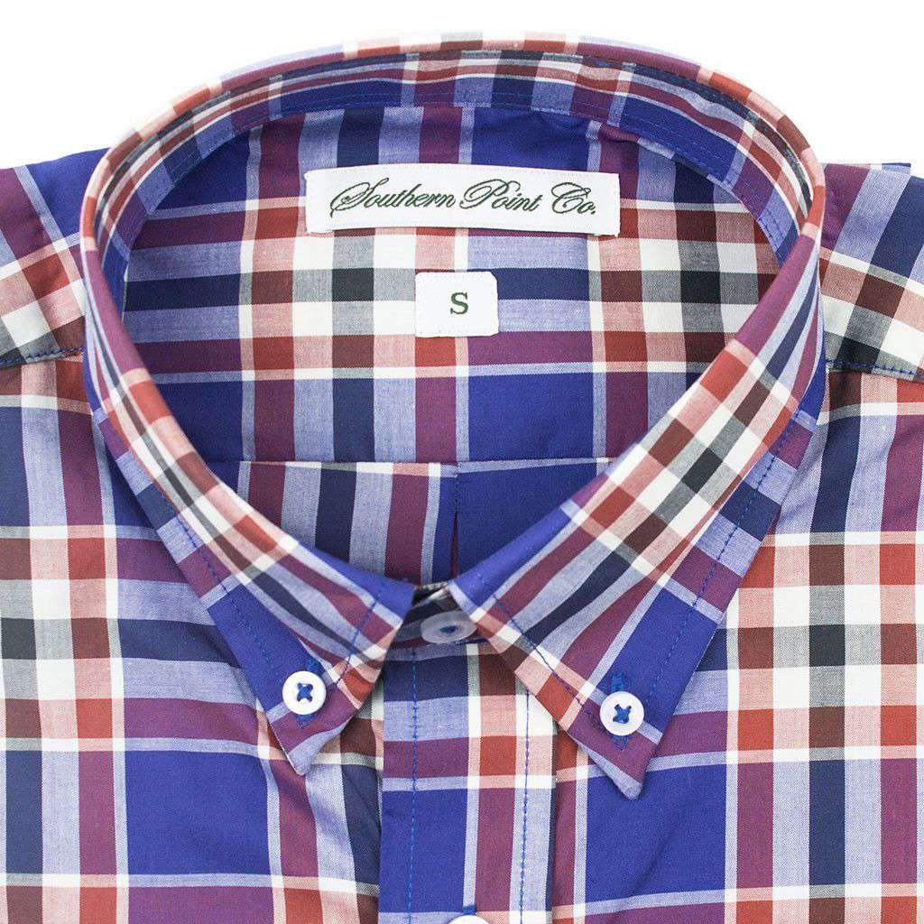 The Hadley Shirt in Creekside Plaid by Southern Point Co. - Country Club Prep