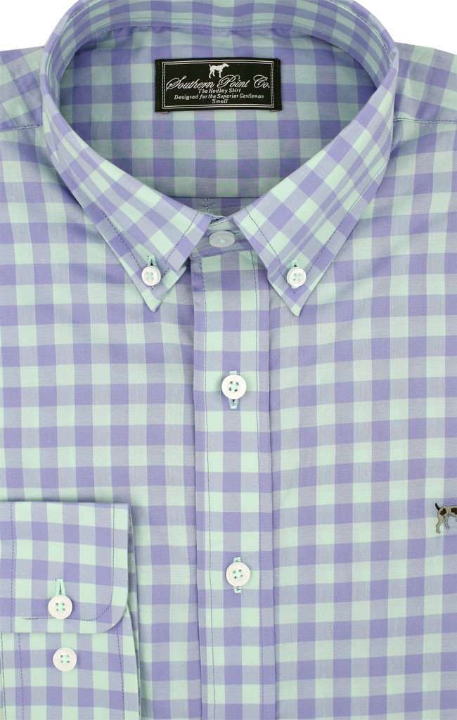 The Hadley Shirt in Dusk by Southern Point Co. - Country Club Prep