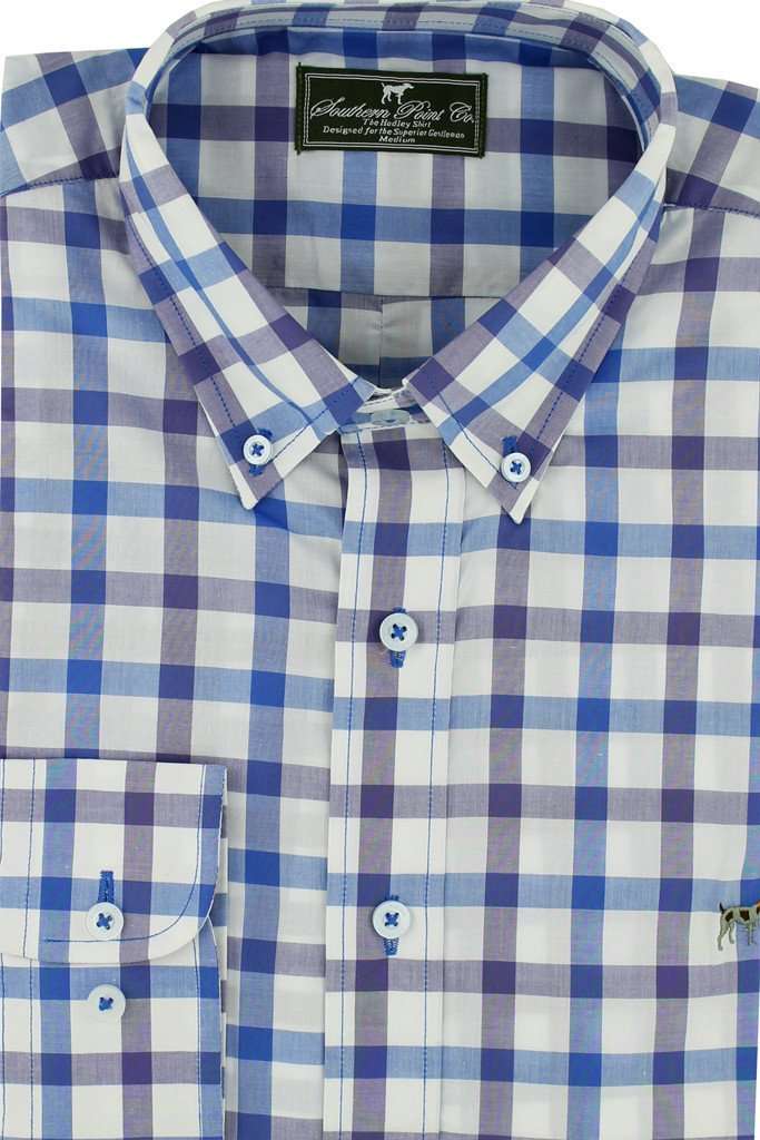 The Hadley Shirt in Lowtide by Southern Point Co. - Country Club Prep