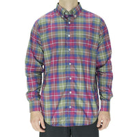 The Hadley Shirt in Plum Plaid by Southern Point Co. - Country Club Prep