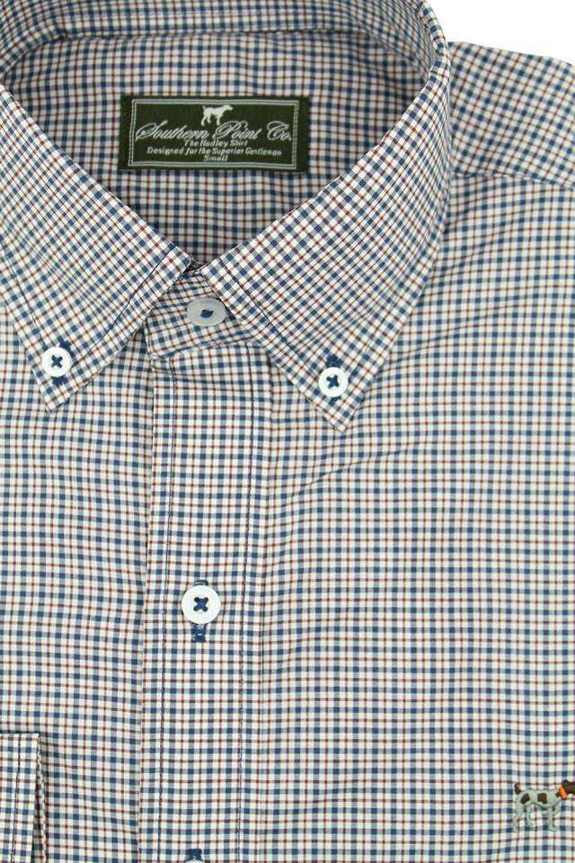 The Hadley Shirt in Riverside Check by Southern Point Co. - Country Club Prep