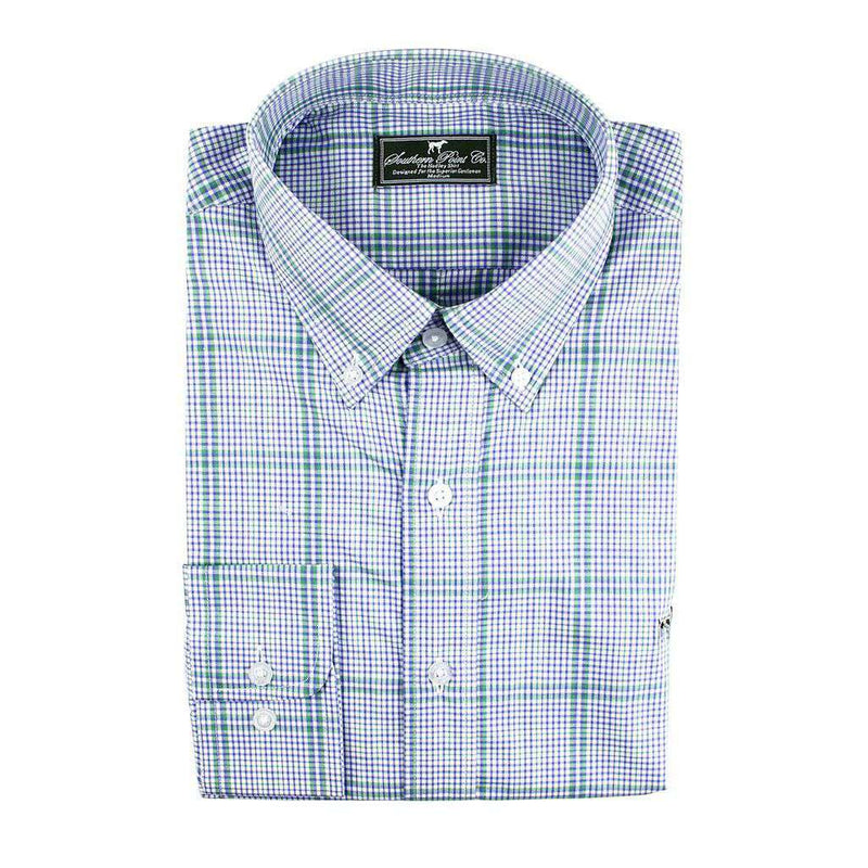 Southern Point The Hadley Shirt in Sea Breeze – Country Club Prep