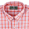 The Hadley Shirt in Shrimp Basket Red by Southern Point Co. - Country Club Prep