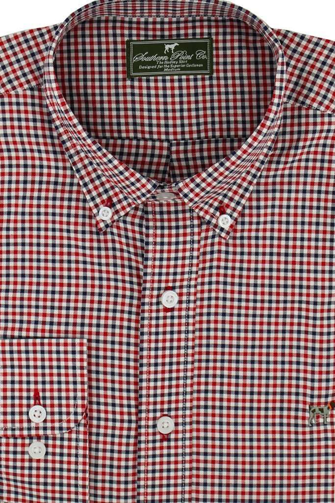 The Hadley Shirt in Tradition Check by Southern Point Co. - Country Club Prep