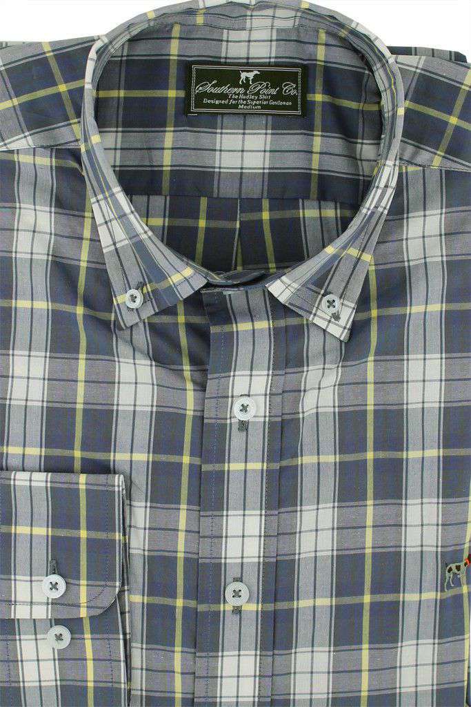 The Hadley Shirt in Vintage Plaid by Southern Point Co. - Country Club Prep