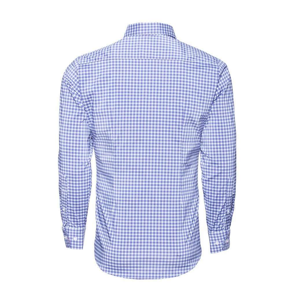 The "Howe" Plaid Dress Shirt in Red, White, and Blue by Mizzen+Main - Country Club Prep