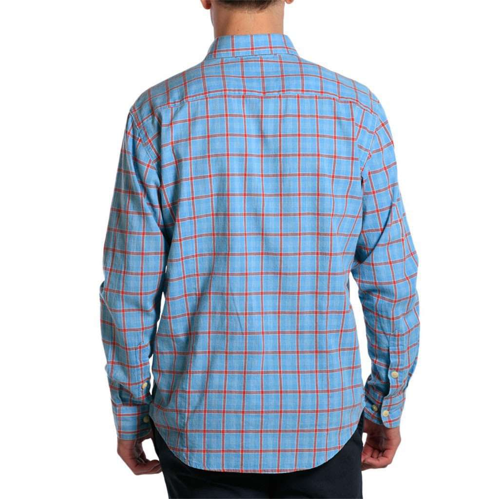 The Nikko Shirt in Faded Denim by The Normal Brand - Country Club Prep