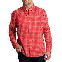 The Nikko Shirt in Pigment Red by The Normal Brand - Country Club Prep