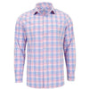 The "Savannah" Button Down in Pink and Blue Plaid by Mizzen + Main - Country Club Prep