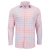 The "Sawgrass" Button Down in Red, Orange, & Purple Check by Mizzen + Main - Country Club Prep