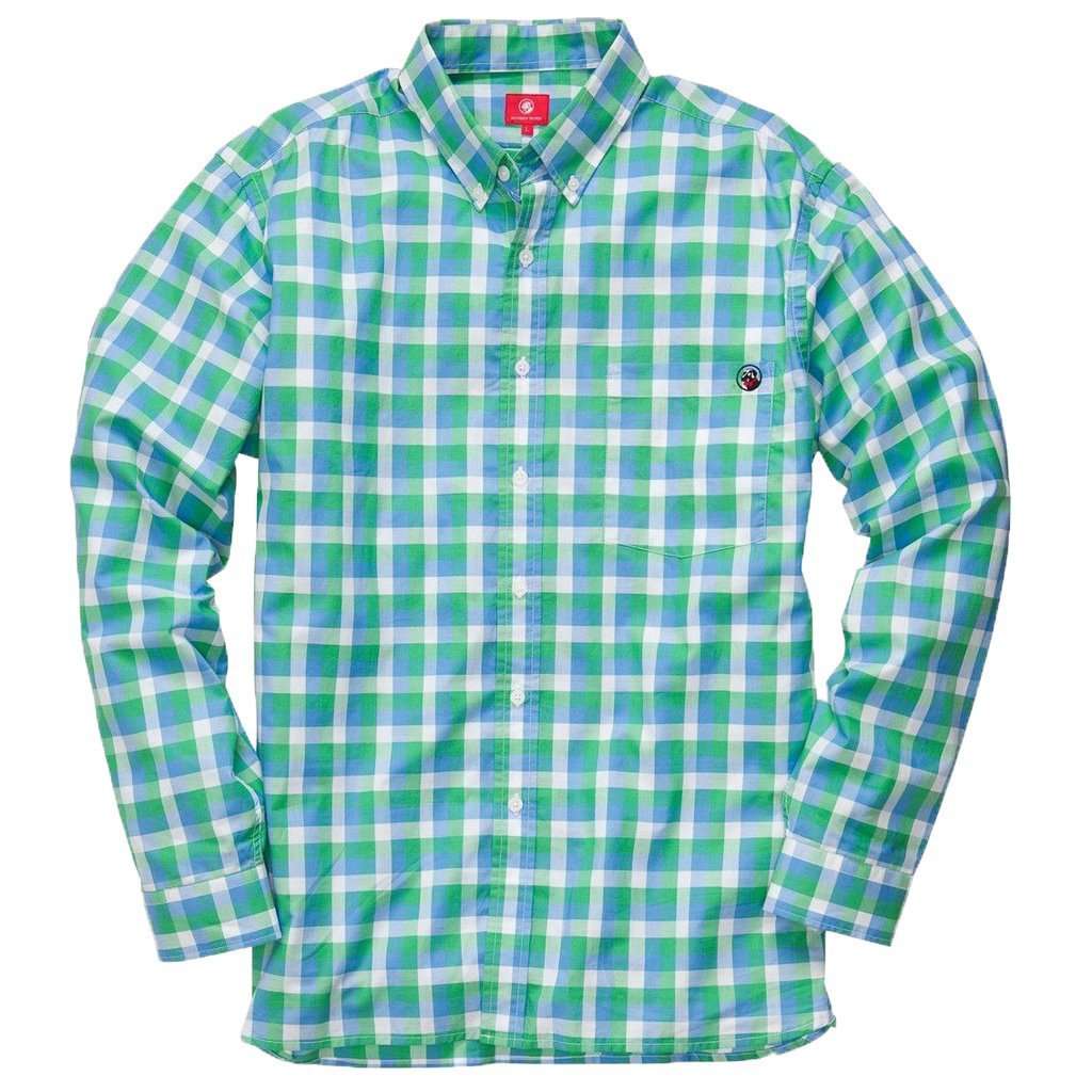 True Green Southern Shirt by Southern Proper - Country Club Prep