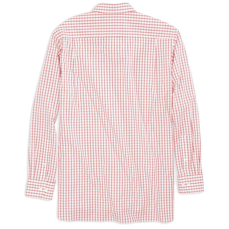 University of Georgia Gameday Tattersall Sport Shirt in Red by Southern Tide - Country Club Prep