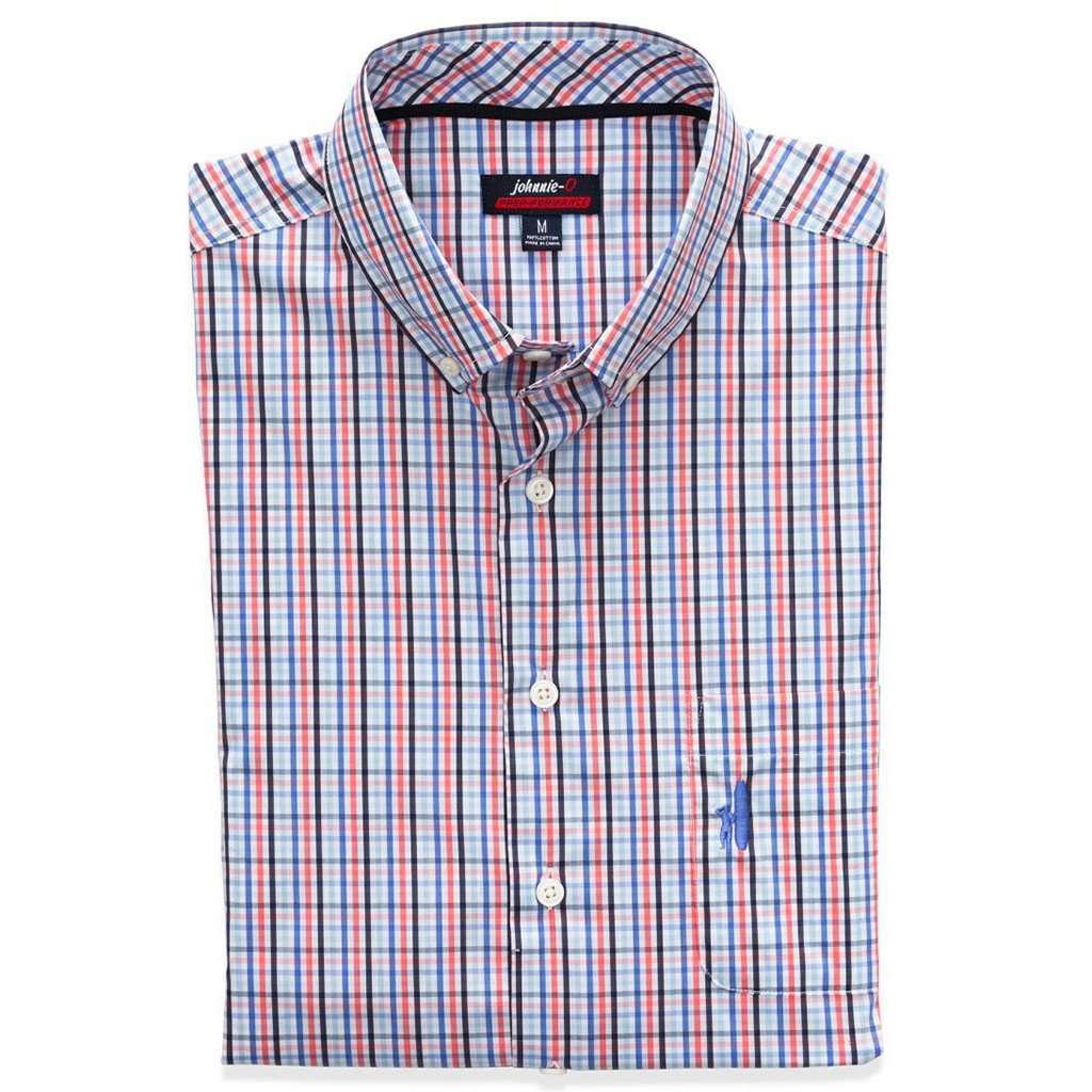 Ventura Prep-Formance Button Down in Shade by Johnnie-O - Country Club Prep