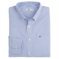 Watermark Tattersall Sport Shirt in Sail Blue by Southern Tide - Country Club Prep
