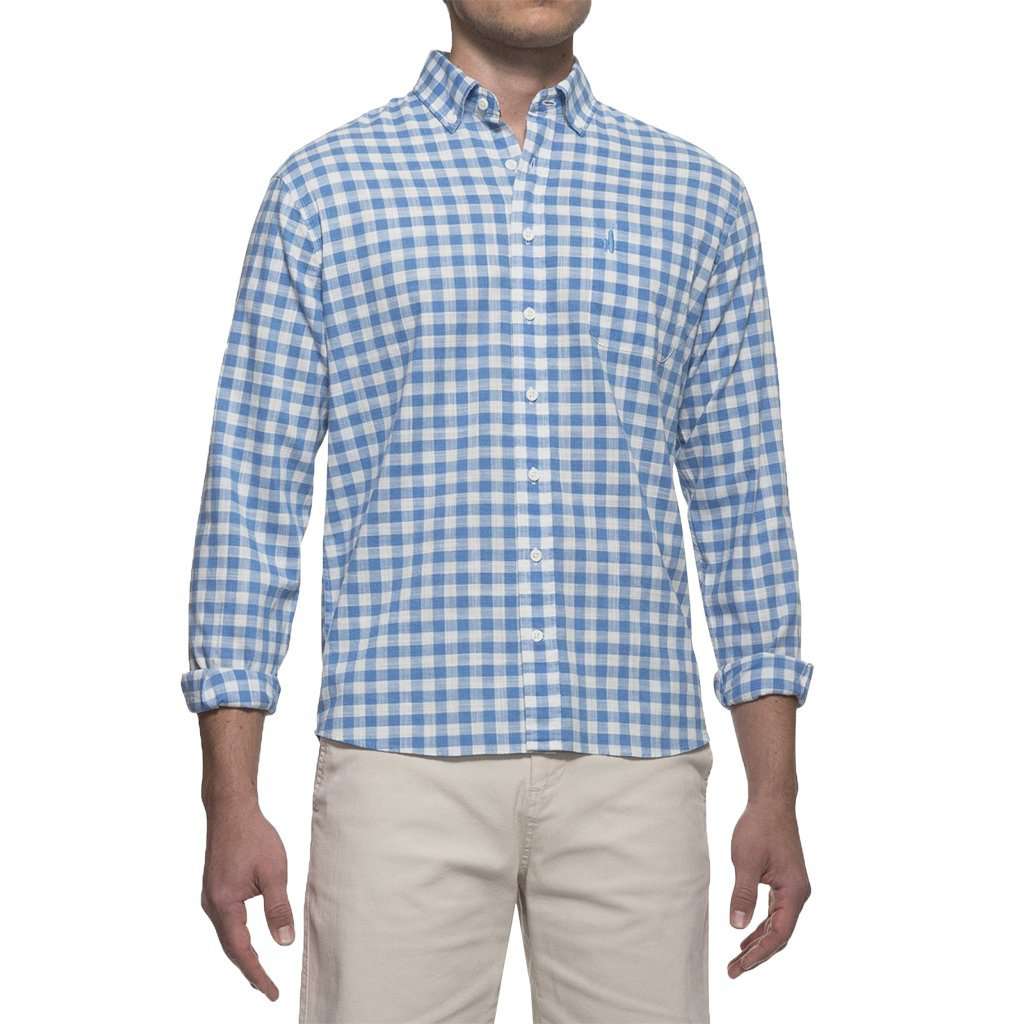 Watts Hangin' Out Button Down Shirt in Regatta by Johnnie-O - Country Club Prep