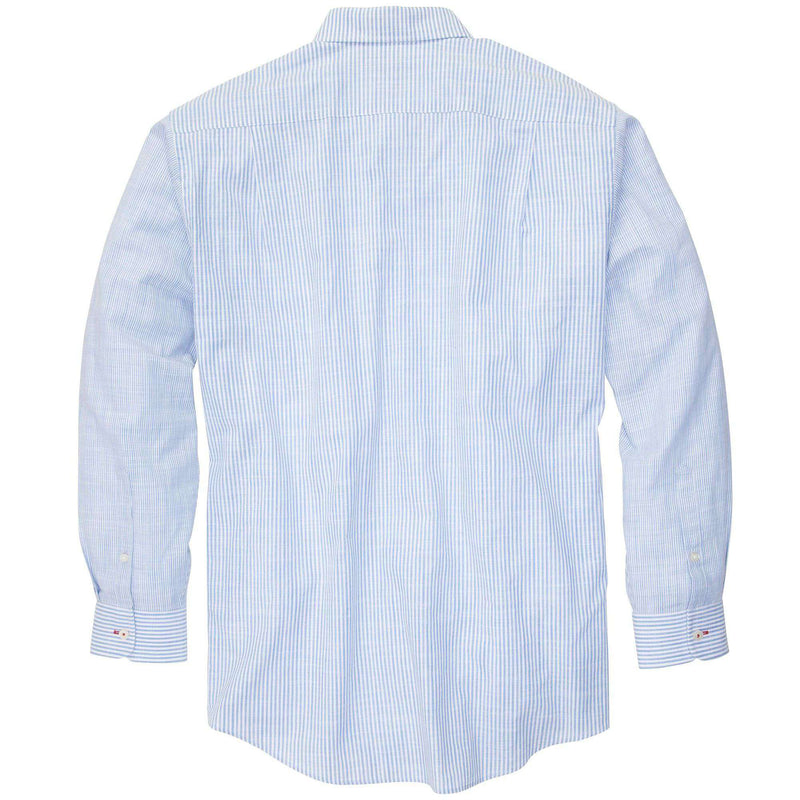 Weekend Shirt in Blue/White by Southern Proper - Country Club Prep