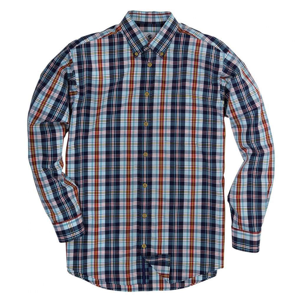 Southern Proper Weekend Shirt in Surf Plaid – Country Club Prep