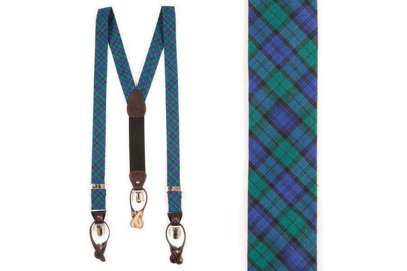 Campbell Tartan Braces by High Cotton - Country Club Prep