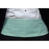 Cornflower and Mint Tattersall Cummerbund Set by High Cotton - Country Club Prep