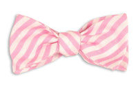 Rose Linen Stripe Cummerbund Set by High Cotton - Country Club Prep