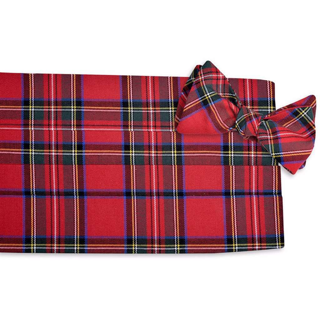 Royal Stewart Cummerbund Set by High Cotton - Country Club Prep