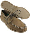 Alpha Gamma Rho Yachtsman Boat Shoes in Walnut by Category 5 - Country Club Prep