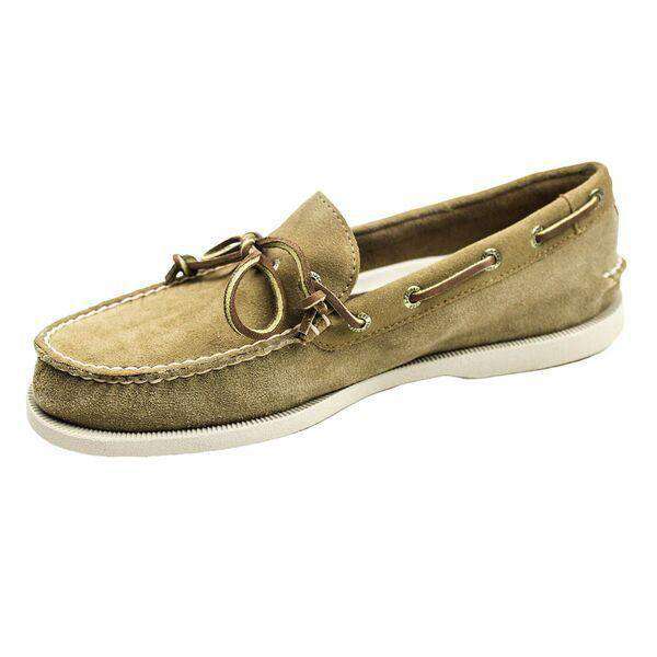 Men's Authentic Original 1-Eye Boat Shoe in Suede by Sperry - Country Club Prep