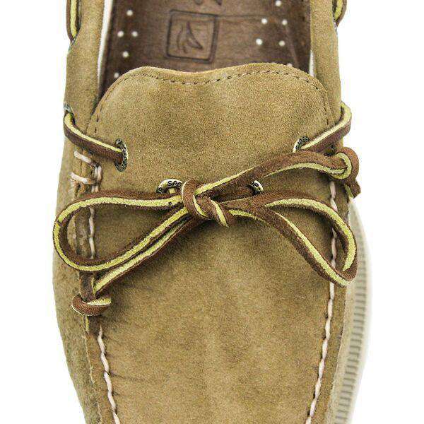 Men's Authentic Original 1-Eye Boat Shoe in Suede by Sperry - Country Club Prep