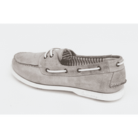 Boat Shoe Golf Shoe in Beige by Canoos - Country Club Prep