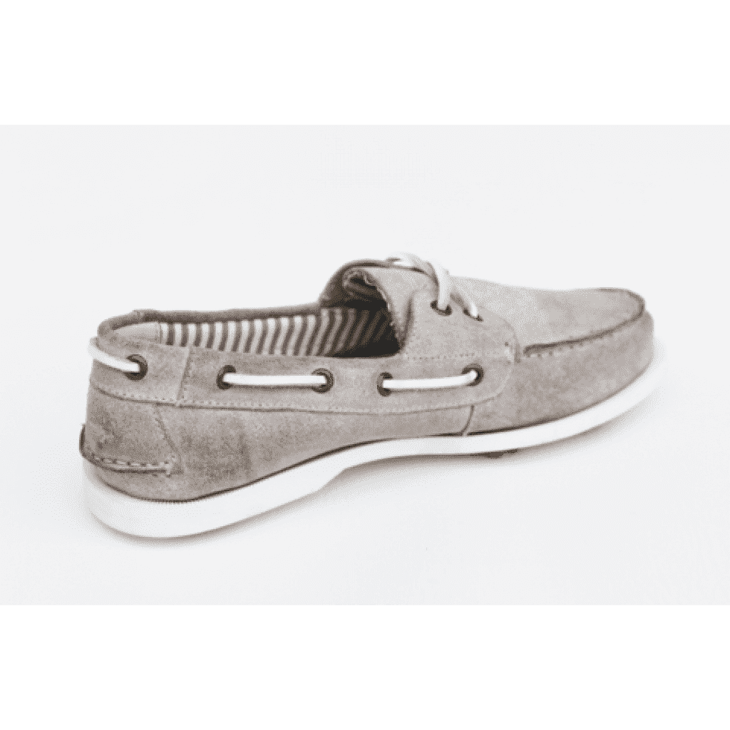 Boat Shoe Golf Shoe in Beige by Canoos - Country Club Prep